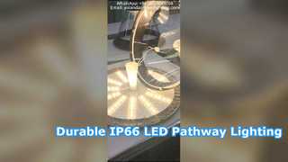 ไฟสนาม LED กันน้ำ IP66 พร้อมอลูมิเนียมหล่อที่ใช้ในสวนสาธารณะ