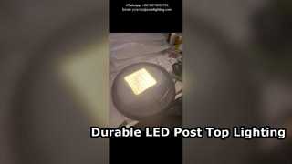 ไฟสวน LED 60W 4000K พร้อมแขนเดียว IP66 IK10 ใช้ในสวนสาธารณะและถนนในเมือง