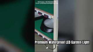 ไฟลาน LED กันน้ำ IP65 พร้อมการรับประกัน 5 ปีใช้ในสวน