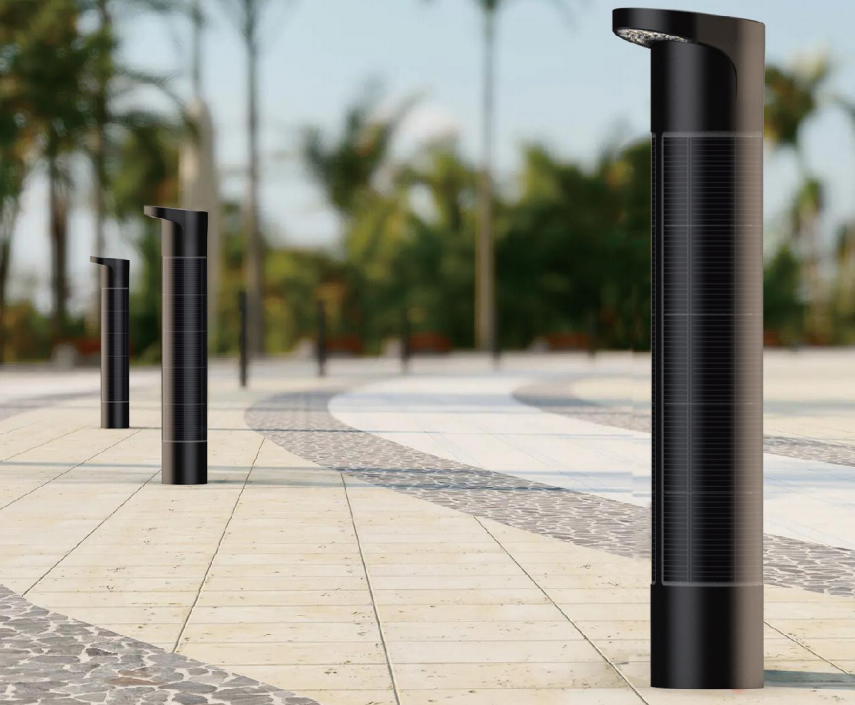 บล็อกบริษัทล่าสุดเกี่ยวกับ นิยามใหม่ของแสงสว่างภายนอก: ซีรีส์ BOLLARD เปิดตัวเทคโนโลยีพลังงานแสงอาทิตย์แนวตั้งในยุโรป