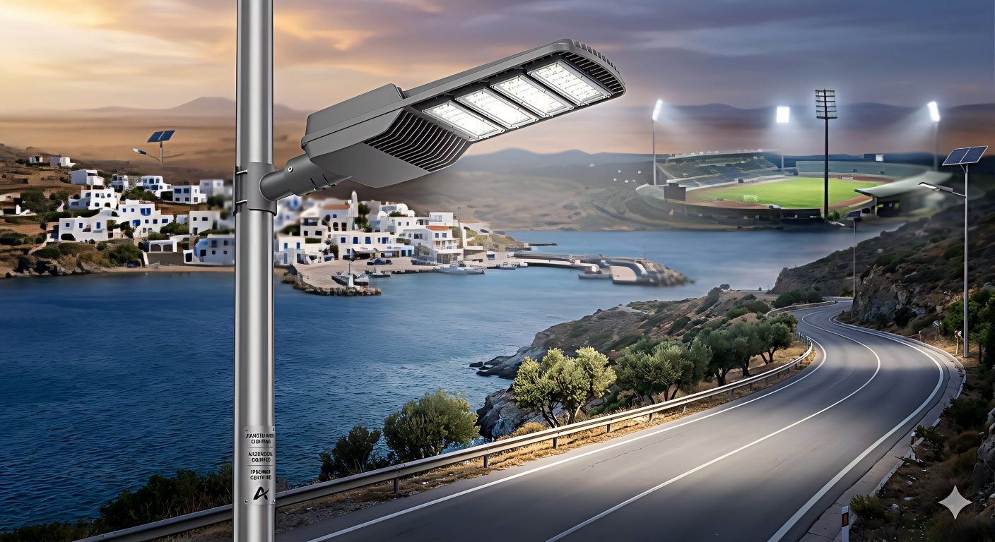 บล็อกบริษัทล่าสุดเกี่ยวกับ สถานการณ์ในอุตสาหกรรม: บริษัท Jiangsu Awei Lighting กําหนดมาตรฐานป้องกันการกัดกร่อนใหม่ ด้วยเทคโนโลยีเคลือบ AkzoNobel