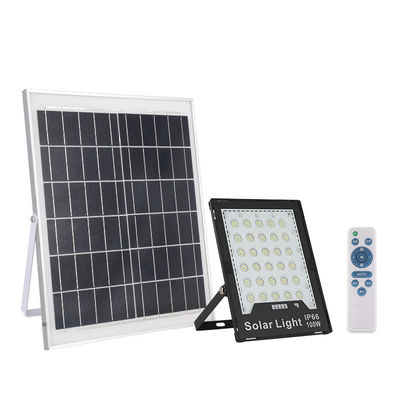 ซื้อ 4-6 ชั่วโมง ชาร์จเวลา กํากับระยะไกล 100w-400w โซลาร์ LED แสงน้ําท่วม ใช้ในสาธารณะและสวน online manufacture