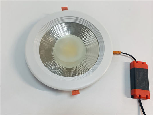 ซื้อ SMD 5730 โคมไฟเพดานกลม LED เชิงพาณิชย์ โคมดาวน์ไลท์แบบฝัง 20W 30W online manufacture