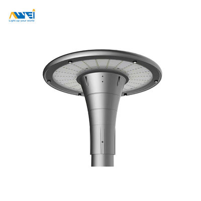 ไฟโปสท็อปพลังแสงอาทิตย์ 50W 60W LED ไฟสวน โหลดอัลลูมิเนียมออกนอกแสงสว่างที่ใช้ในสวน