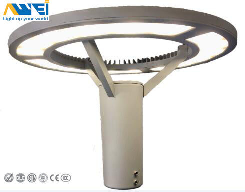 โคมไฟสวน LED 60W IP66 มุมลำแสง 120° พร้อมอลูมิเนียมหล่อขึ้นรูปสำหรับพื้นที่เชิงพาณิชย์