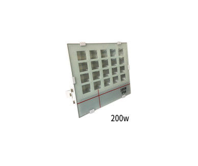 น้ำท่วมไฟ LED 50 - 200 วัตต์กลางแจ้ง CRI> 75 2900 - 6500K โคมไฟเพื่อความปลอดภัย