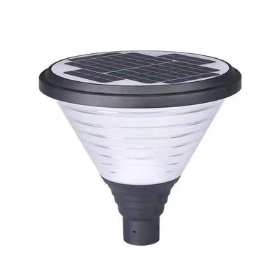 โคมไฟ LED ด้านนอกดีไซน์ใหม่ IP65 Lifepo4 แบตเตอรี่ โคมไฟสวนหญ้าแสงอาทิตย์
