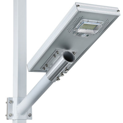 อลูมิเนียมสลัด ระยะไกล Ip65 50W 100W 150W All In One โซลาร์ LED Street Light สําหรับถนนและถนน